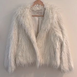 Vintage faux fur H&M (2007) work twice in excellent condition .